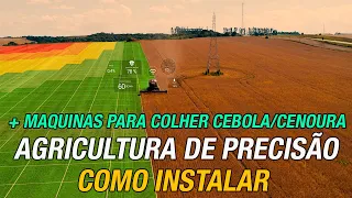 FS22 COMO INSTALAR AGRICULTURA DE PRECISÃO + MAQUINAS COLHEITA CENOURA