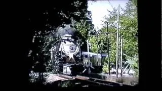 Union Pacific 3985 arrives Monroe, Louisiana on June 1, 2004