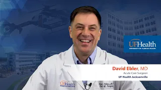 Meet Dr. David Ebler, acute care surgeon at UF Health Jacksonville