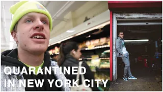 what QUARANTINE is like in NEW YORK CITY & video shoots for PUMA