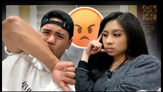 WIPING OFF MY GIRLFRIEND'S KISSES TO SEE HER REACTION *NEVER AGAIN*