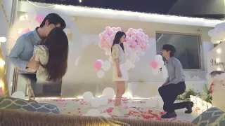 🌸霸总浪漫求婚灰姑娘，甜蜜热吻向她表达爱意！🌸【时限三天爱上我 Love Me in Three Days】