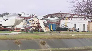 Severe weather causes heavy damage in the Houston area