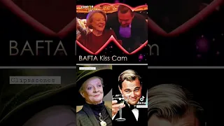 kiss cam #leonardodicaprio #maggiesmith