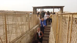 Exploring Outside And Inside The Second Pyramid Of Giza In Egypt