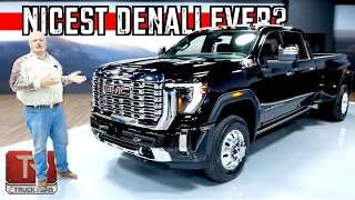 Is the 2024 GMC Sierra HD the Most Luxurious Heavy Duty Pickup EVER? See It & Get the Details Here!