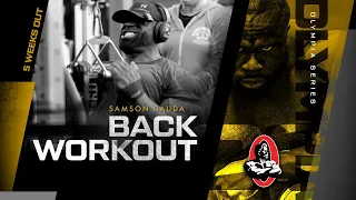 Samson Dauda Back Workout | 5 Weeks Out | Olympia Series | HOSSTILE