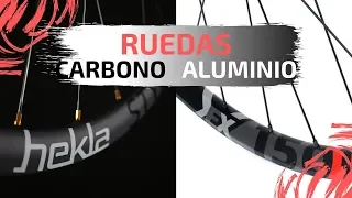 RUEDAS de CARBONO 🆚 RUEDAS de ALUMINIO | Ciclismo y MTB