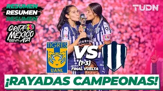Resumen y goles | Tigres (1)-(3) Rayadas | Grita México BBVA Femenil 2021 Final | TUDN