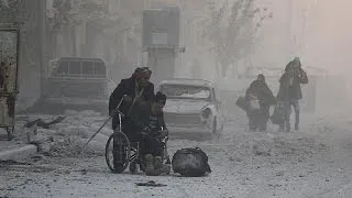 Syria: exodus continues from embattled Aleppo