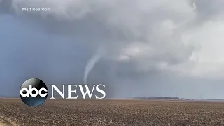 Massive winter storm spawns tornadoes in Kansas, Oklahoma l WNT