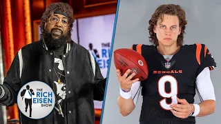 Someone Photoshopped Long Hair on Joe Burrow & Almost Broke Twitter | The Rich Eisen Show