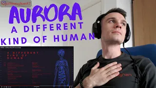 FIRST TIME reacting to Aurora - A Different Kind Of Human (Studio Version)
