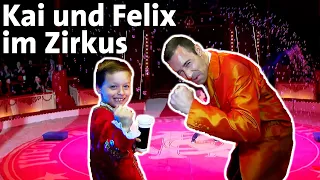 Begeistern Kai & Felix (8) das Zirkus-Publikum? | Klein gegen Groß