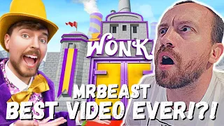 MrBEAST'S BEST VIDEO YET! MrBeast I Built Willy Wonka's Chocolate Factory! (FIRST REACTION!)