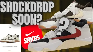 COULD WE SEE TRAVIS SCOTT JUMPMAN JACKS SHOCKDROP THIS WEEK? MOCHAS & UNIVERSITY RED + MORE SNEAKERS