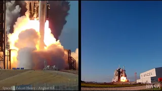 SpaceX - Falcon Heavy - Arabsat 6A - 4K - High Fidelity