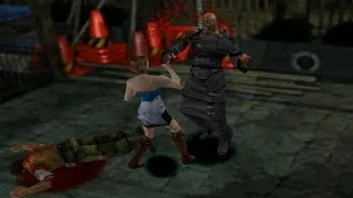 Убил Немезис одним Ножом в Resident Evil 3: Nemesis