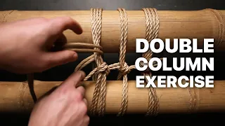 Shibari Double Column Tie Exercise