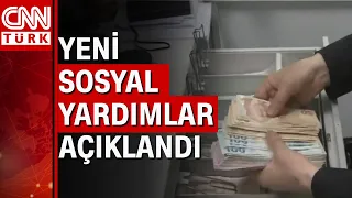 Yeni sosyal yardımlar açıklandı! "Çocuk destek bileşeni" yardımı devrede...