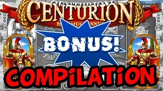 Centurion Slot Bonus Compilation - JACKPOTS and BONUSES