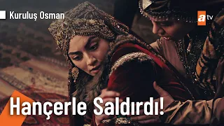 Melike Hatun, Bala Hatun'a hançerle saldırdı! - Kuruluş Osman 157. Bölüm