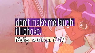 don't make me laugh. i'll choke. [Anthy x Utena AMV] [Rose-Colored Boy]