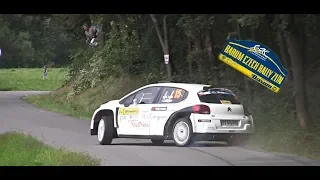 Barum Czech rally Zlín 2019 Arai crash