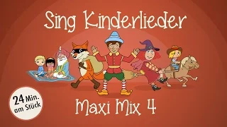 Sing Kinderlieder Maxi-Mix 4: Aramsamsam u.v.m. - Kinderlieder zum Mitsingen | Sing Kinderlieder