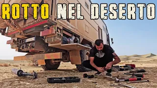 ROTTO NEL DESERTO 😵‍💫 Mettiamo Valentino a dura prova 🔥 Giro del MONDO in camper 4x4 👉 Marocco