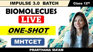 BIOMOLECULES ONE SHOT LECTURE | HIGHLIGHT THE IMPORTANT POINTS FOR CET