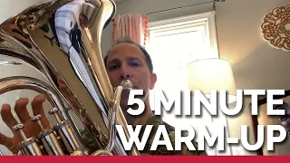 5 Minute Euphonium Warm-up