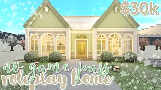 bloxburg | NO GAMEPASS roleplay house 30k | home build