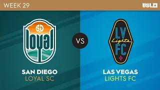 San Diego Loyal SC v Las Vegas Lights FC: September 23, 2023