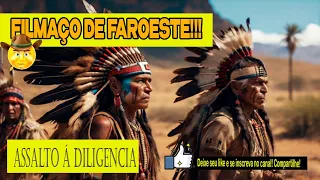 Apaches: Assalto á diligência! Filmaço clássico de faroeste!