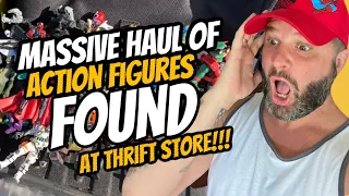 Massive Haul of Action Figures Found In Thrift Store!! Marvel, Power Rangers, The Corps, HALO, TMNT