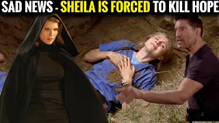 Hope recognizes Sheila, Sheila is forced to kill Hope CBS The Bold and the Beautiful Spoilers