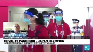 Tokyo Olympics: Athletes' village Covid-19 isolation bubble already 'broken' • FRANCE 24 English