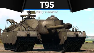 САМЫЙ МЕДЛЕННЫЙ ТАНК ИГРЫ Т95 в War Thunder