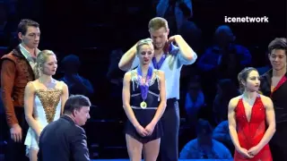 Victory Ceremony Pairs US Nats16