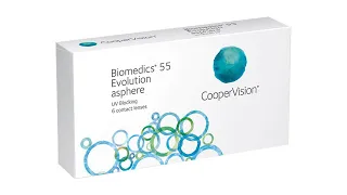 Lentes de Contato CooperVision Biomedics 55 Evolution