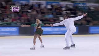 Volosozhar and Trankov lead Pairs - Universal Sports