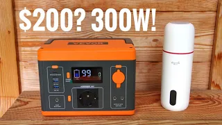 Best Budget Portable Power Station? (Vevor 300w Solar Generator Review)