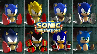 Sonic Generations: Choose Your Favorite Classic Design (Sonic Designs Compilation)