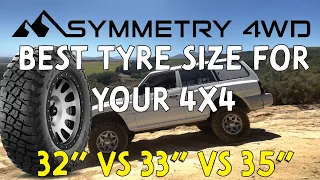 32" vs 33" vs 35" Tyres/Tires-What is the best size tyre for my 4x4? Pajero/Montero & 4x4 tyre guide