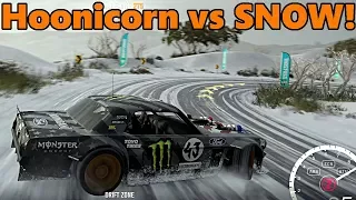 Forza Horizon 3 HOONICORN vs SNOW and ICE!!