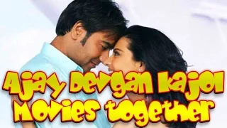 Ajay Devgan Kajol Movies together  : Bollywood Films List 🎥 🎬