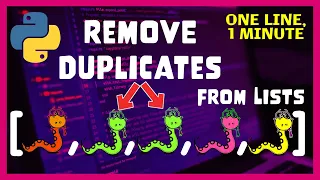 Remove Duplicates From Python List | Using Sets | #Shorts by OsChannel.com | #Python