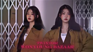 Ive Wonyoung Harper's BAZAAR Korea twixtor clips