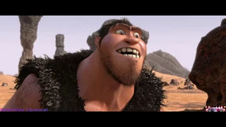 Завтрак в Первобытное Время ... отрывок из мультфильма (Семейка Крудс/The Croods)2013